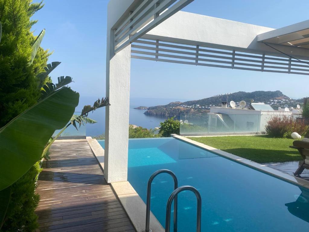 Villa Aleph-Kiralik Muestakil Havuzlu Luex Villa Bodrum Exteriör bild