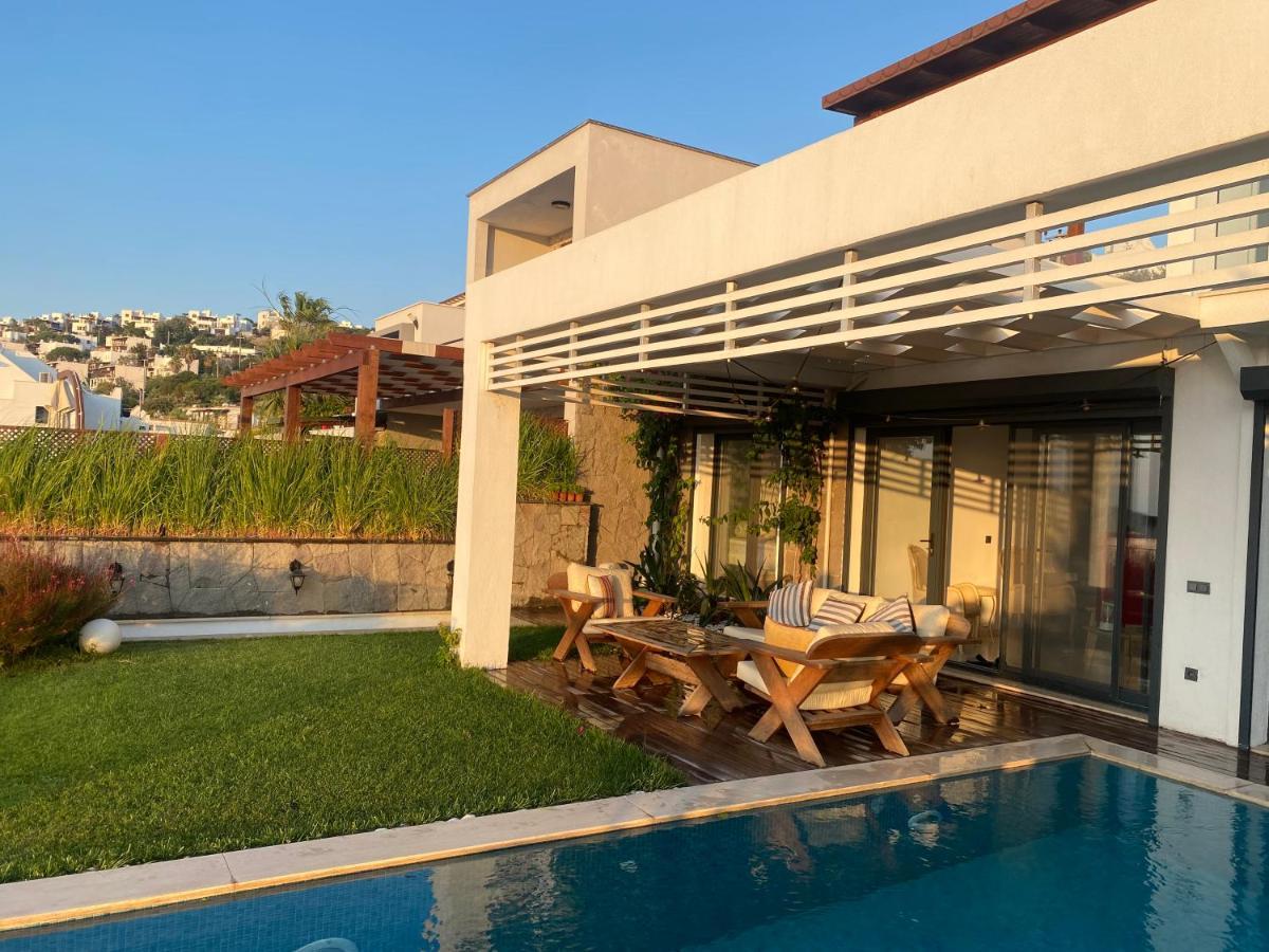 Villa Aleph-Kiralik Muestakil Havuzlu Luex Villa Bodrum Exteriör bild